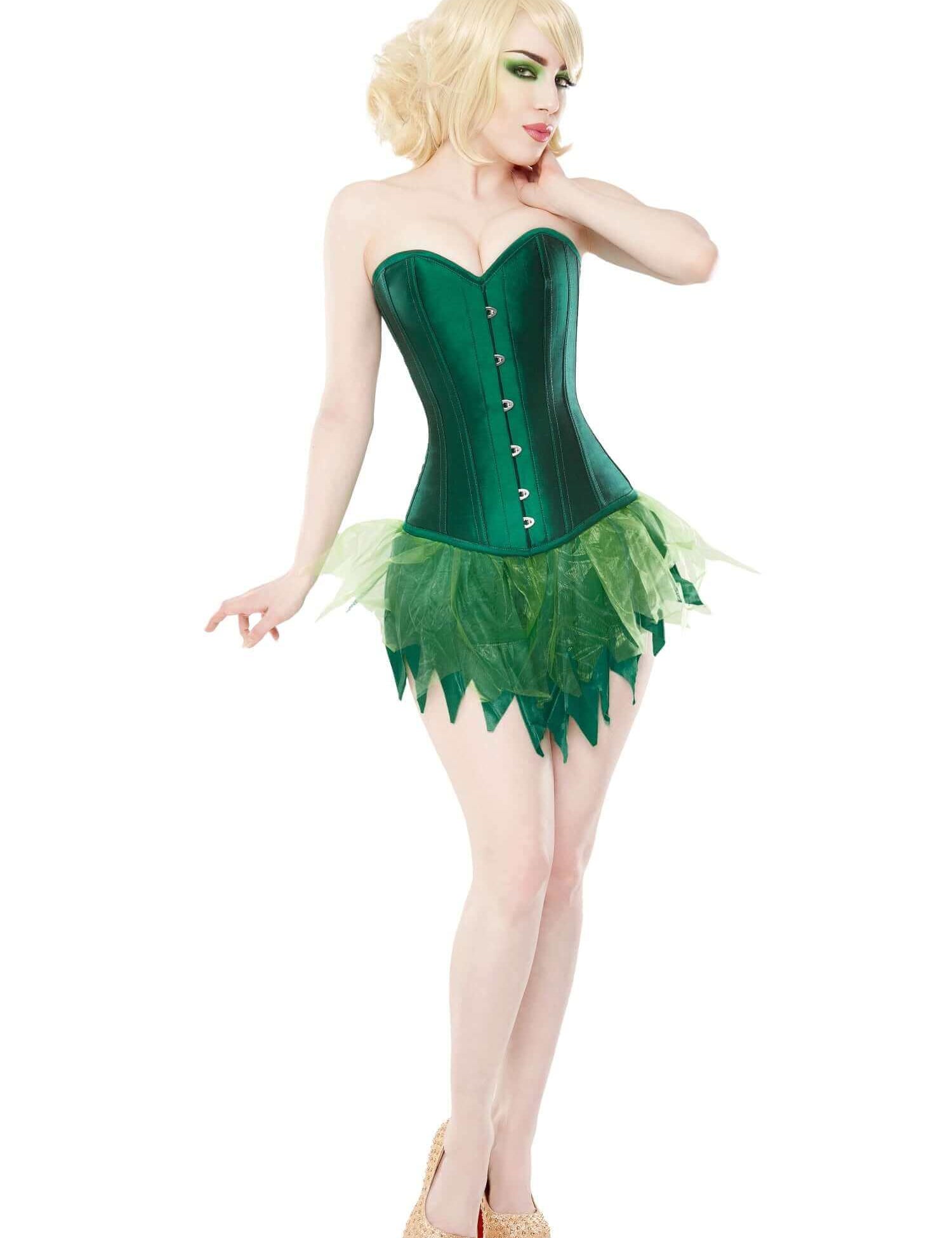 Playgirl Green Tinkerbell Fairy Tutu Skirt