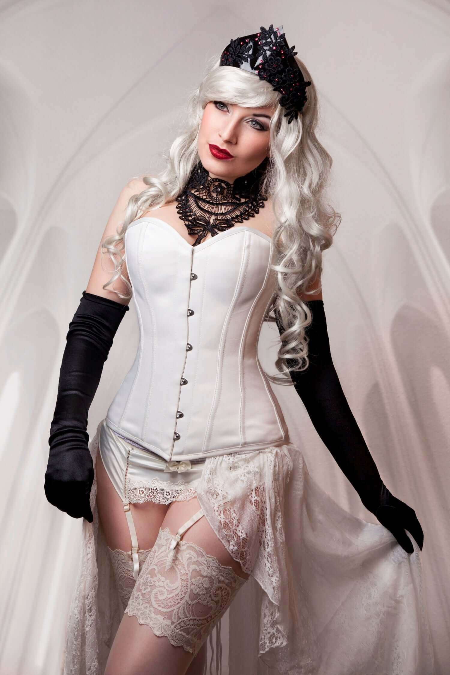 Nurse, Marie Antoinette, Schoolgirl, Angel, Magician Zatanna Corset