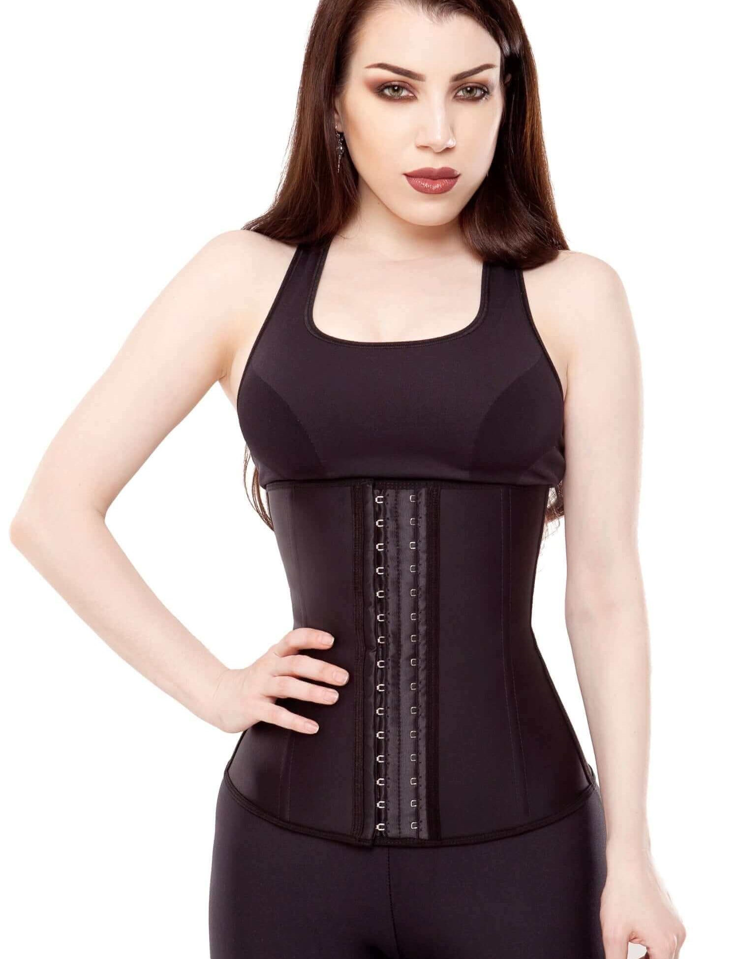 Playgirl Black Latex Work Out Waist Trainer